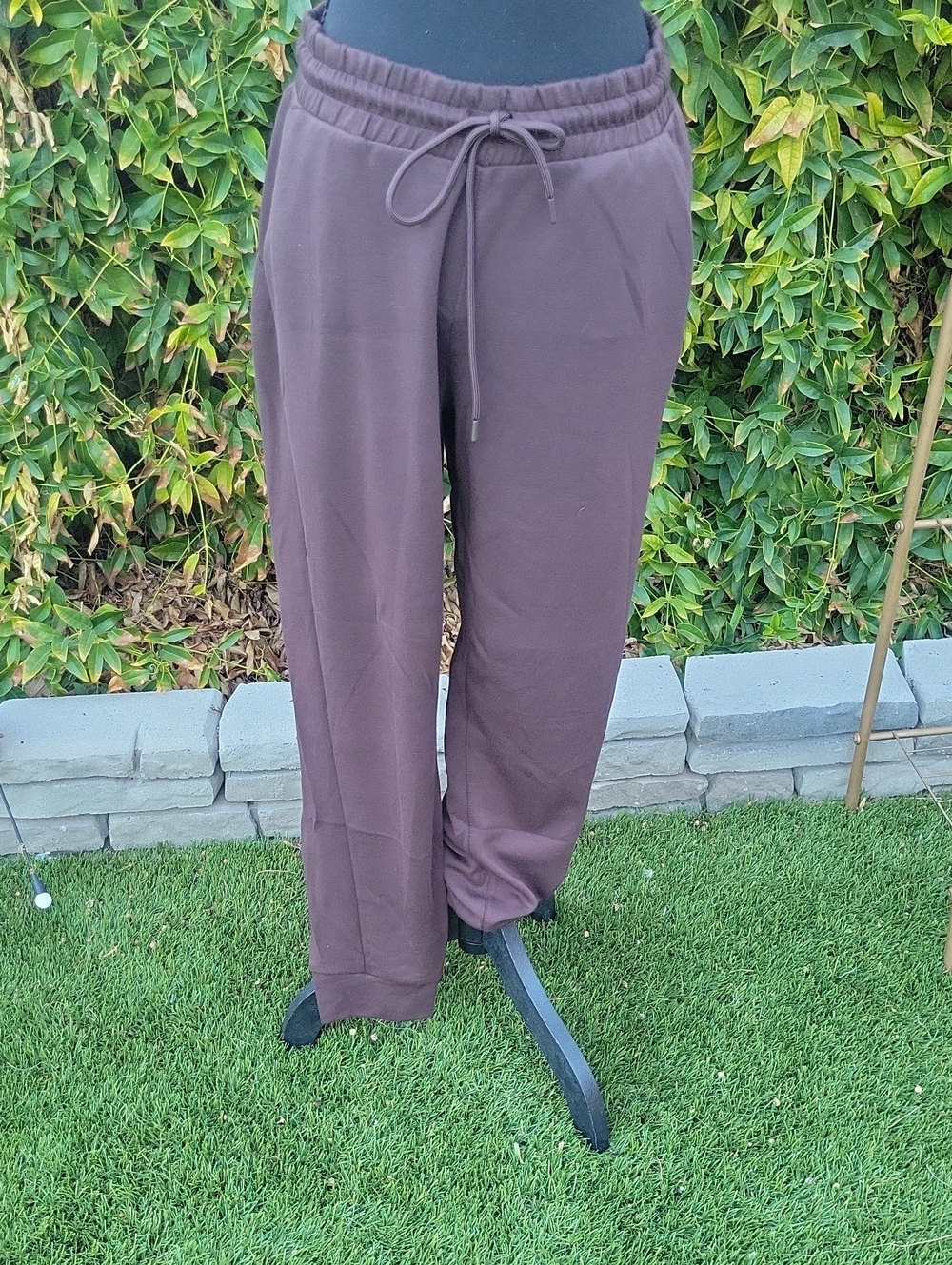Super Soft Dark Brown Joggers With Pockets